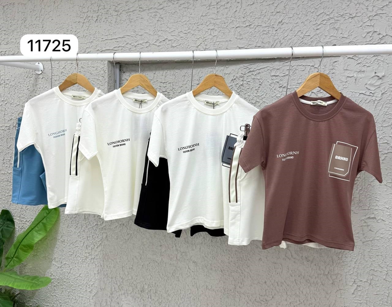 Longhornh Şortlu Takım - Antrasit(5-14Yaş)