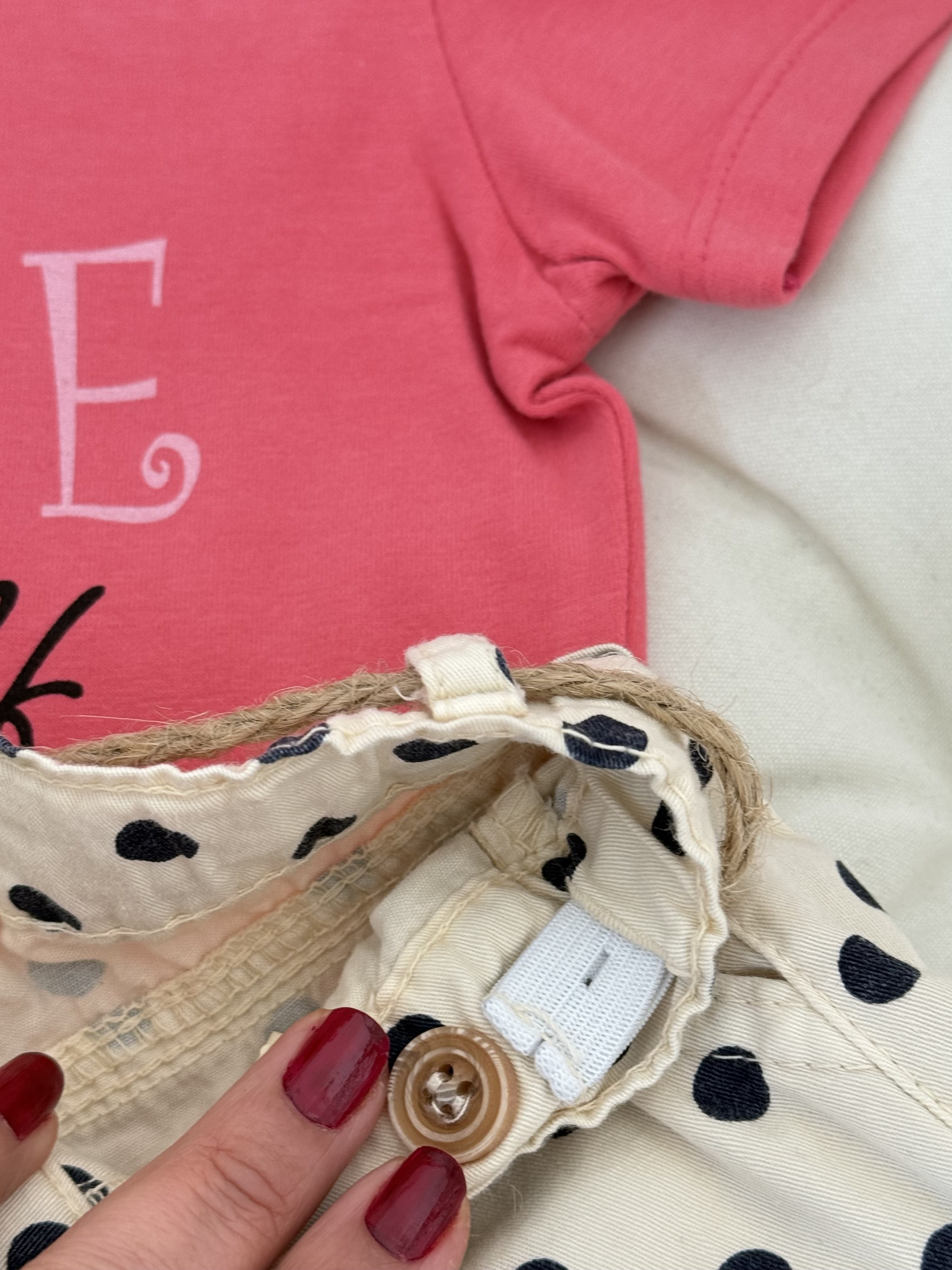 Love Yourself Şortlu Takım - Pembe (2yaş-5yaş)