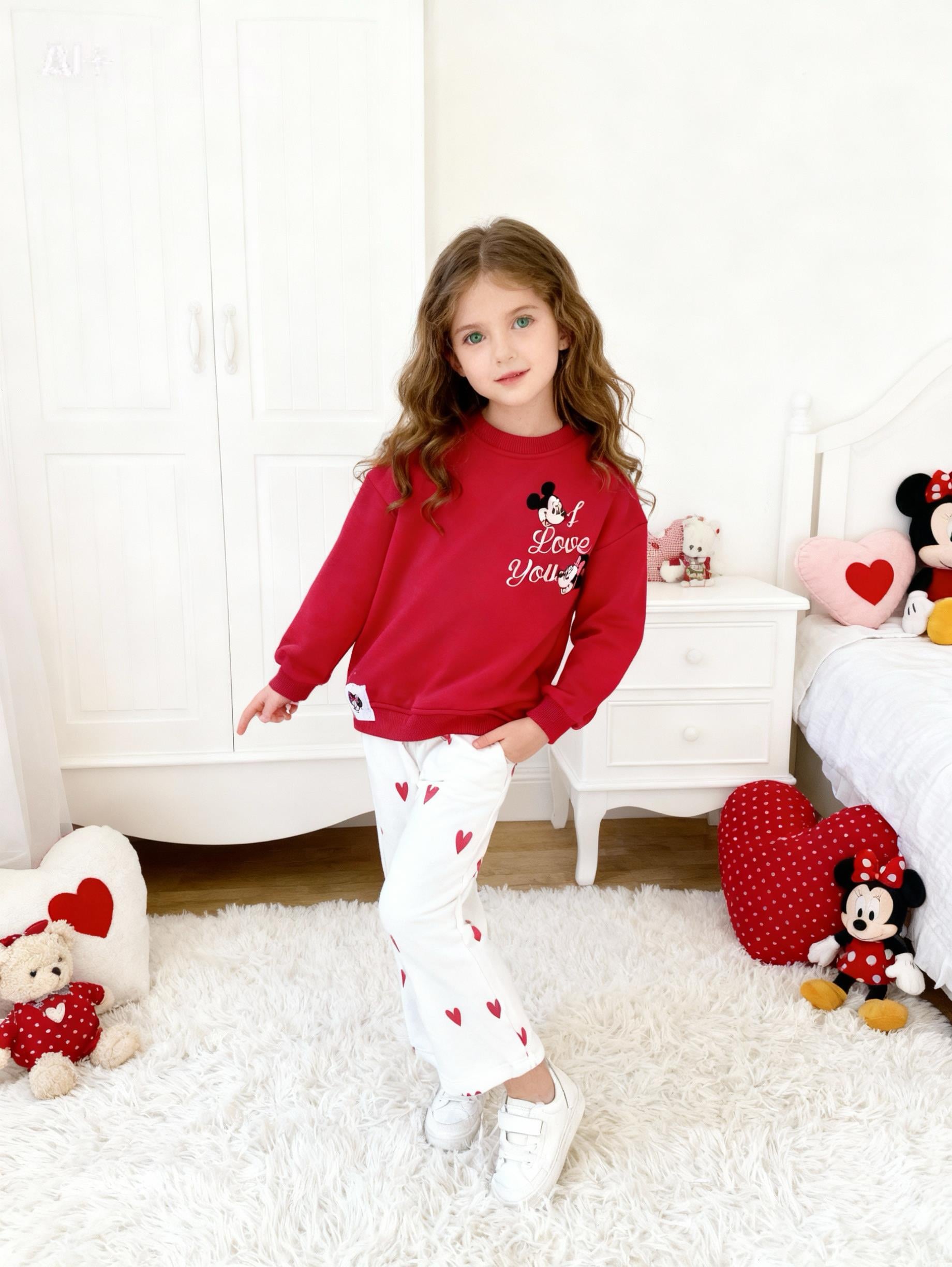 Minnie I Love You Takım (2yaş-8yaş)