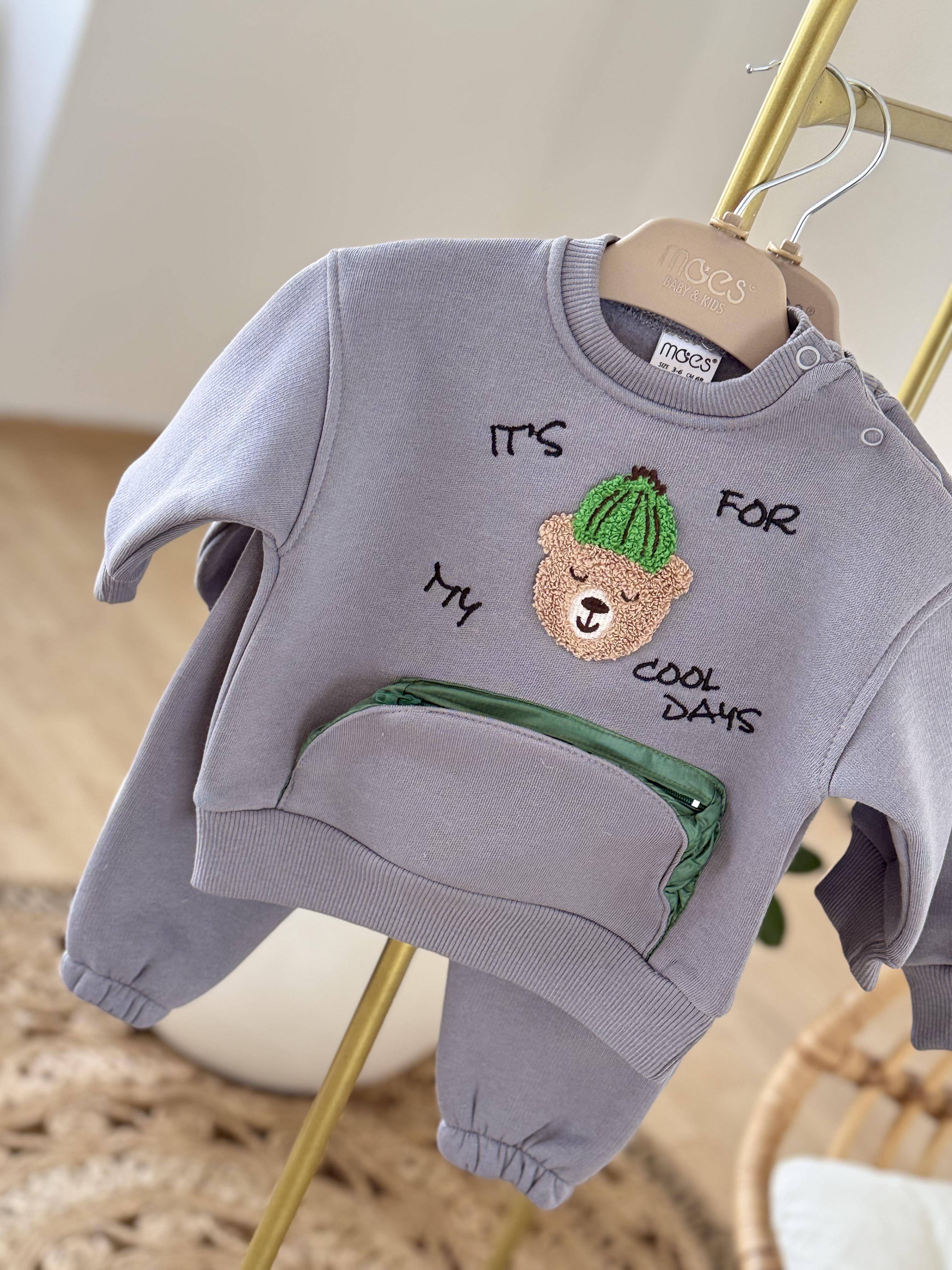 Moonbear Antrasit Takım (3 ay-12 ay)