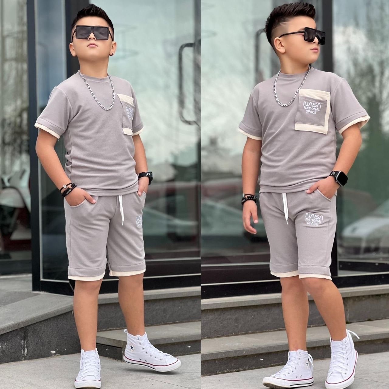 Nasa Takım - Gri (8-16Yaş)