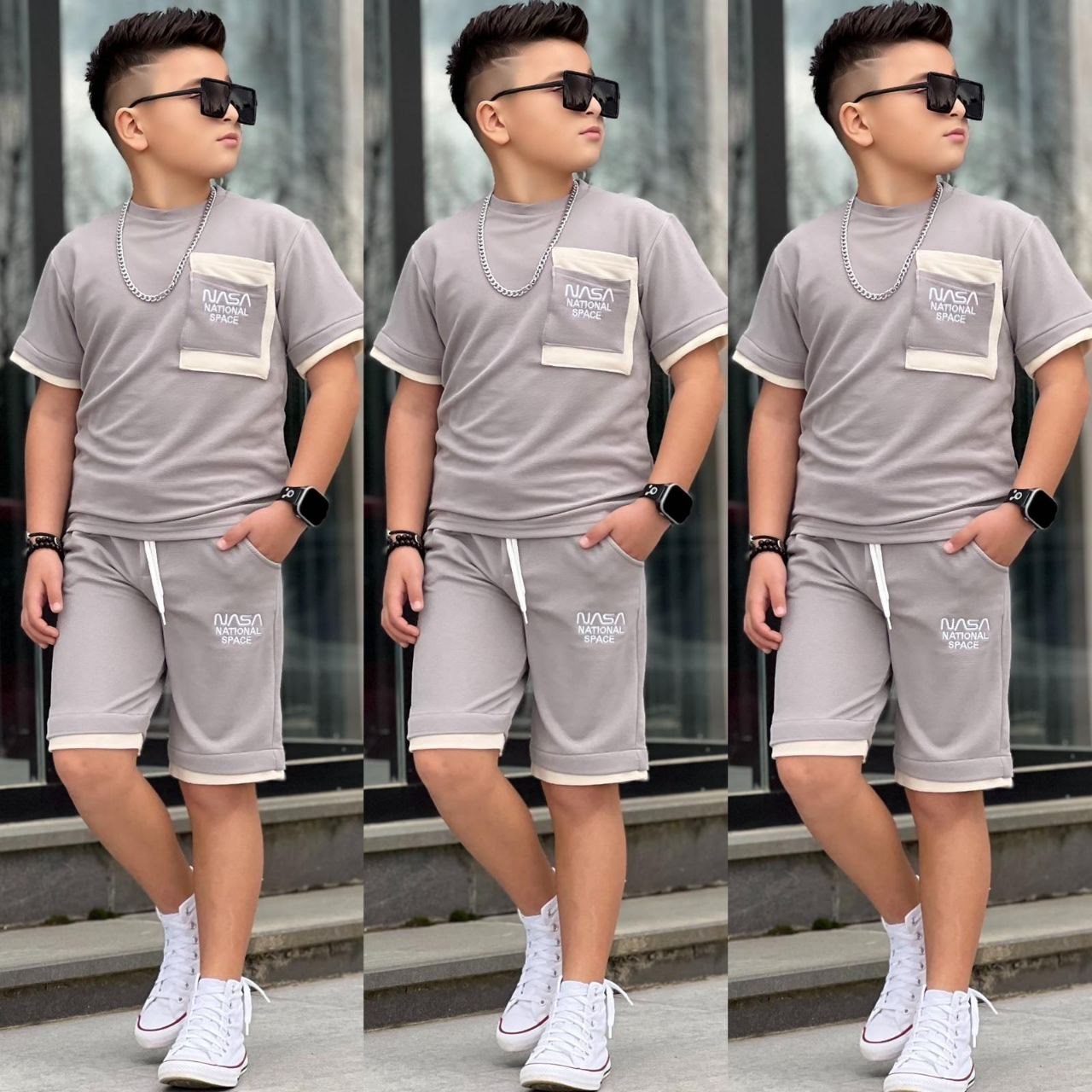 Nasa Takım - Gri (8-16Yaş)