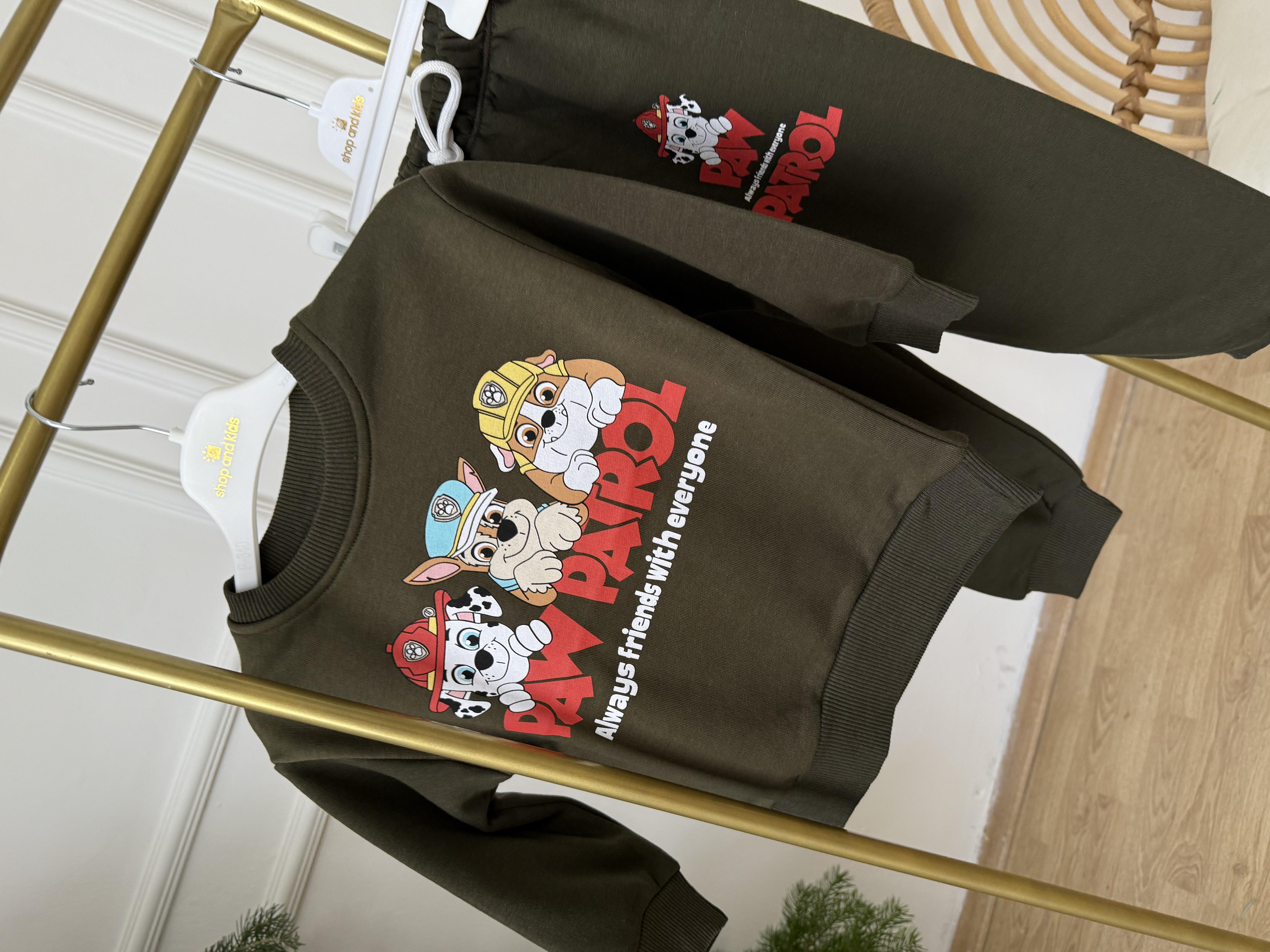 Paw 2li Takım-Haki (2yaş-8yaş)