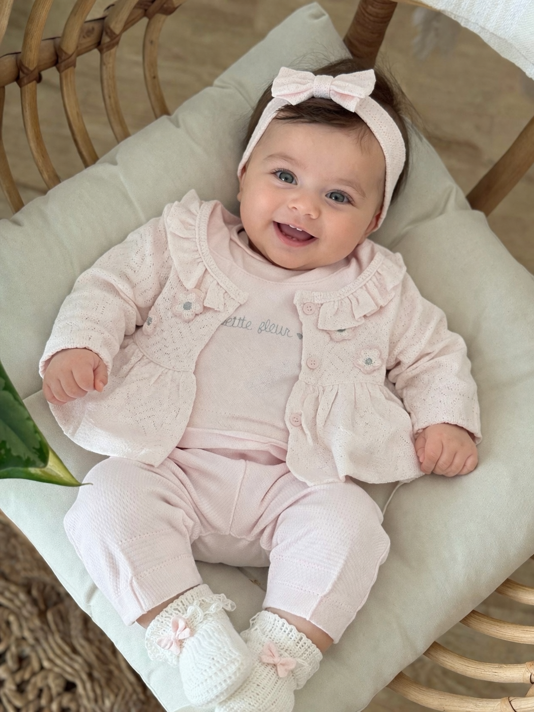Petite 3 lü Takım - Soft Pembe (0ay-9ay)