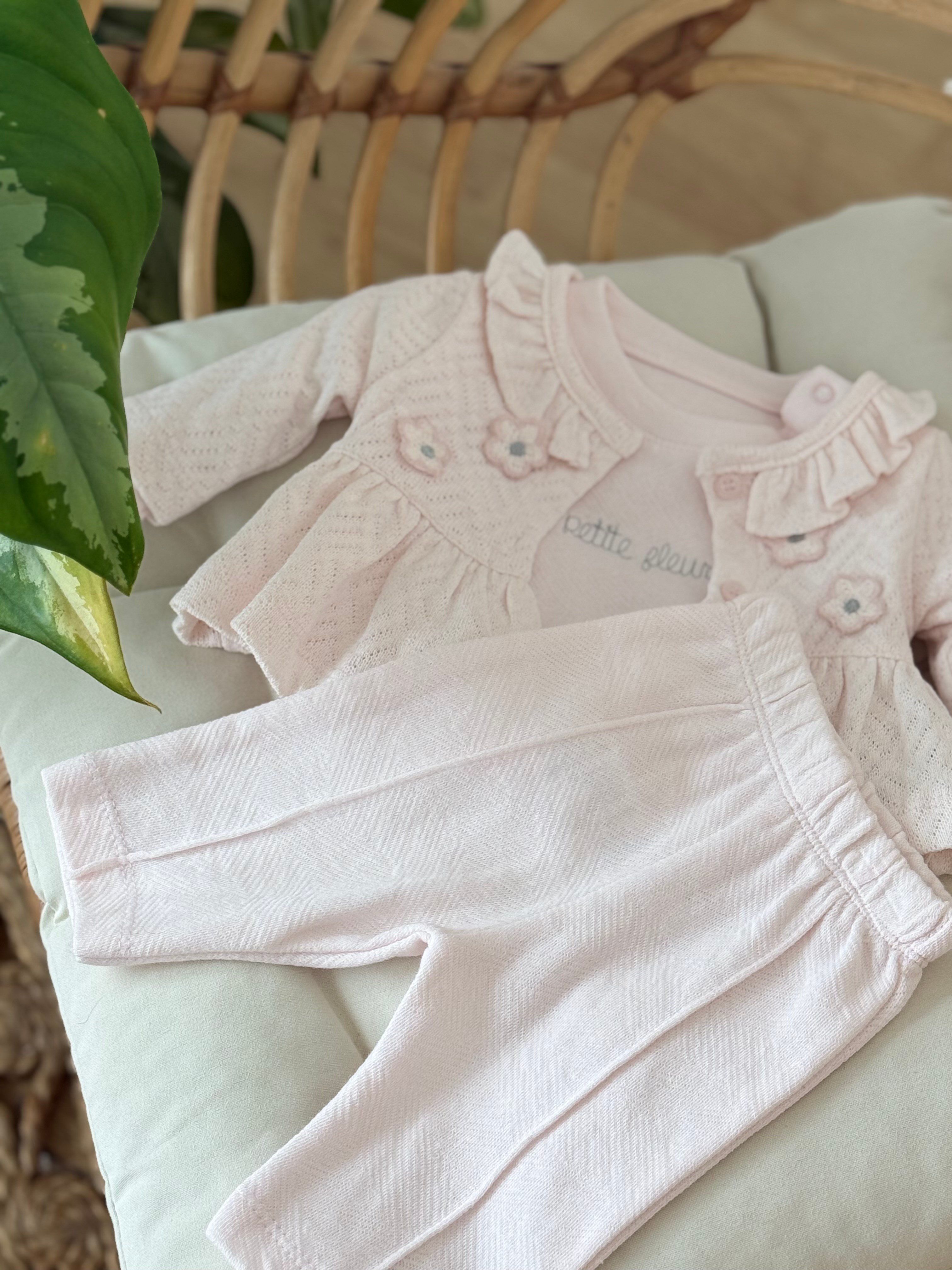 Petite 3 lü Takım - Soft Pembe (0ay-9ay)