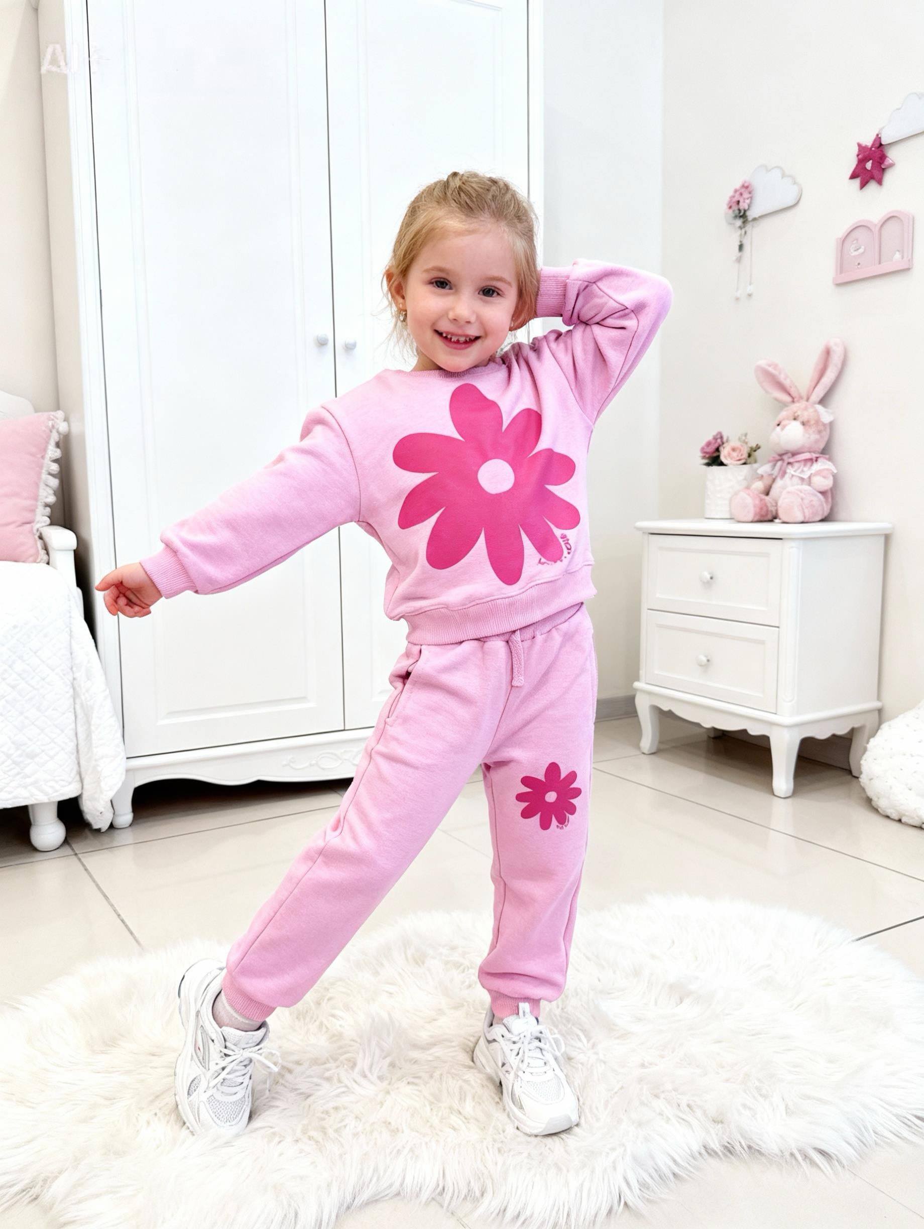 Pink Daisy Takım (2 yaş-8 yaş)