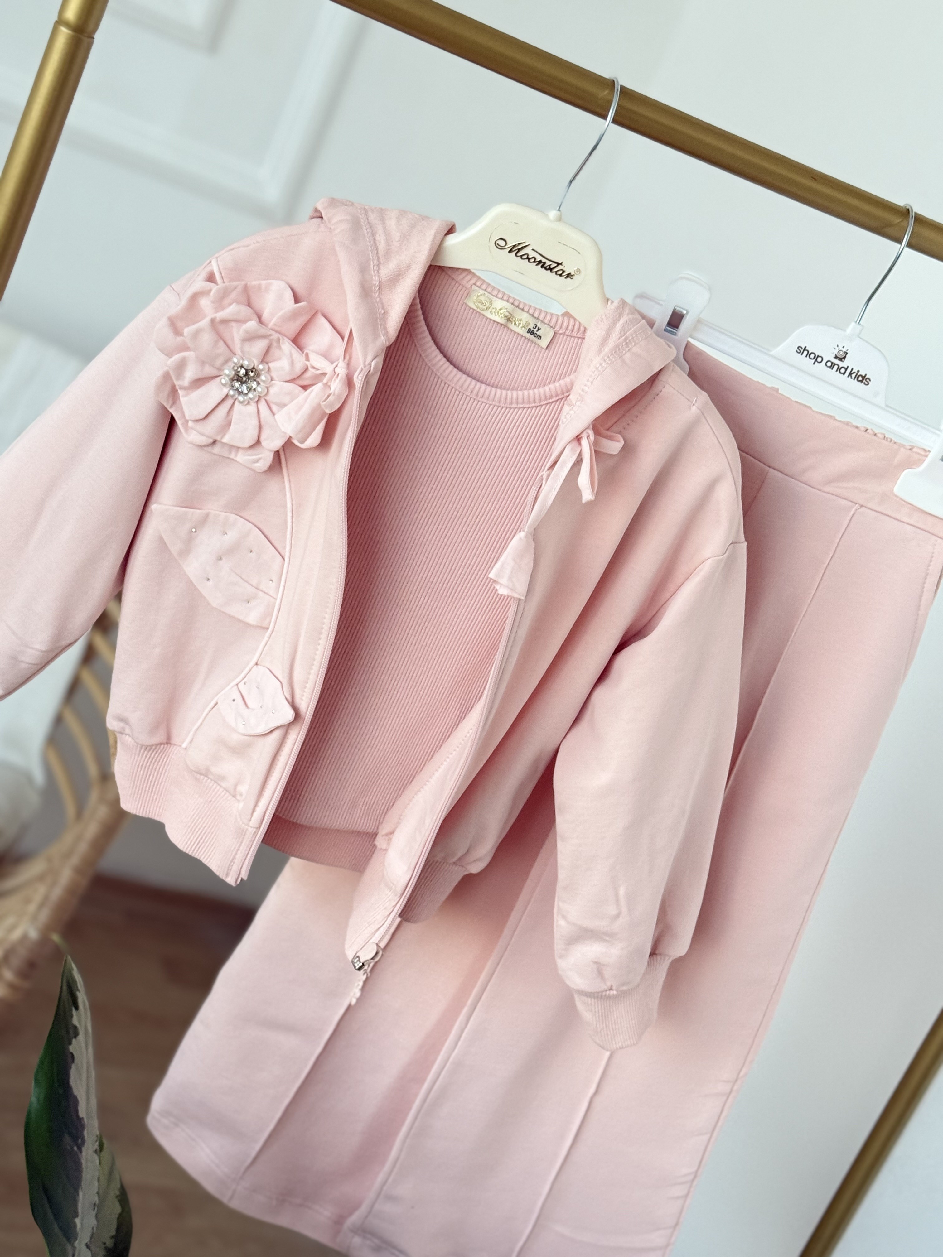 Rose Star 3 Parça Takım -(3-6 yaş)
