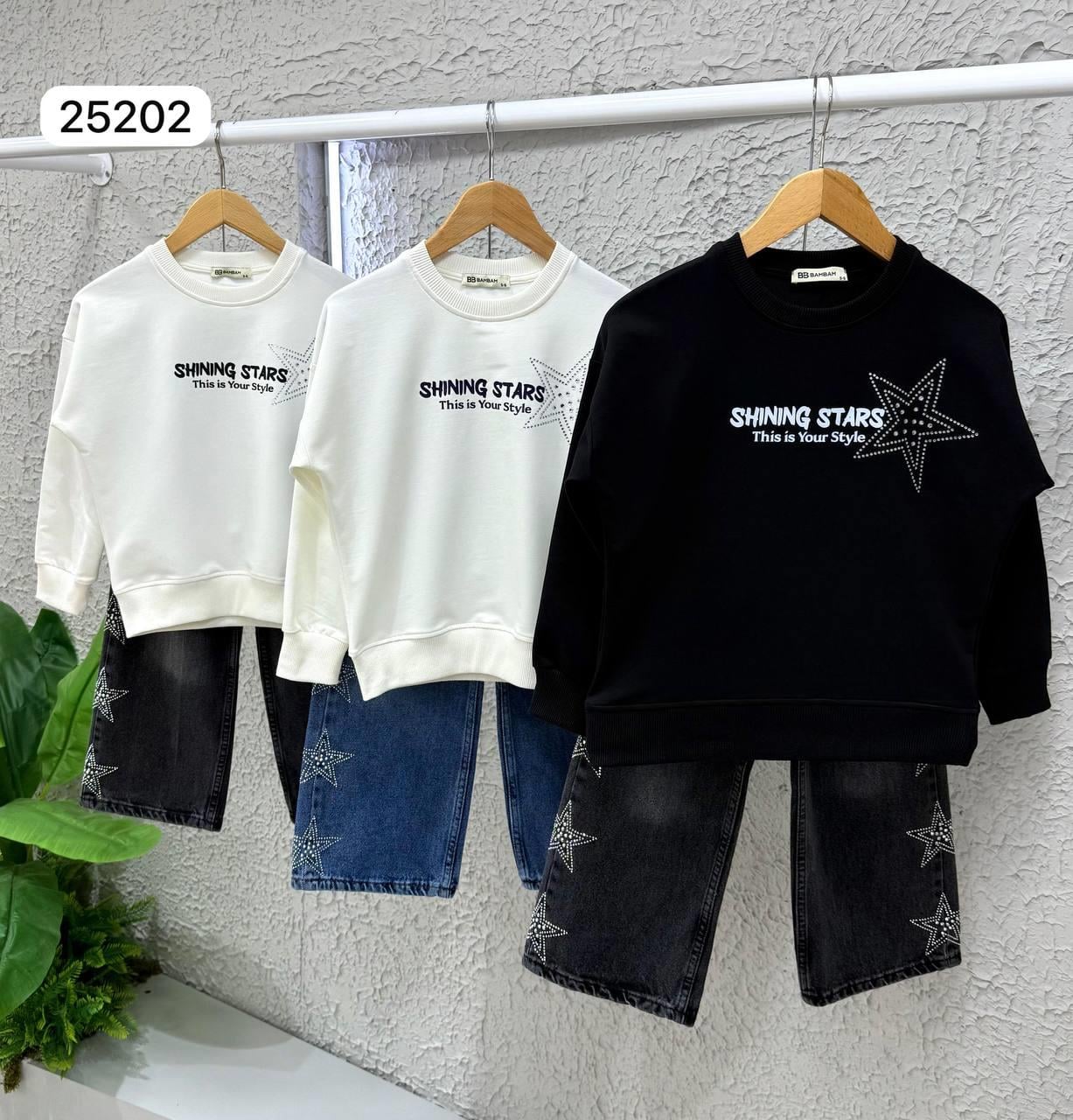 Shınıng Star Takım -Beyaz(3-10yaş)