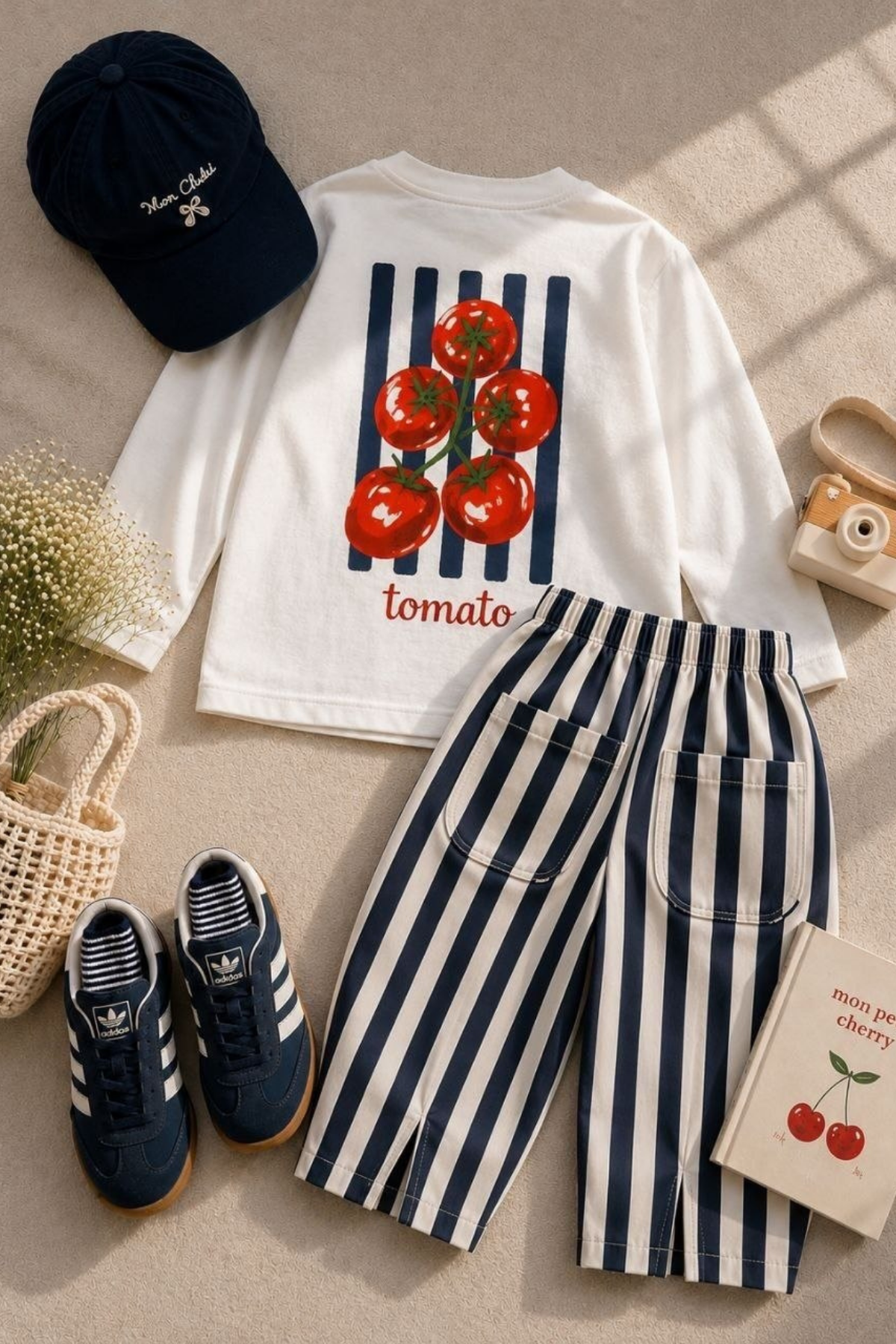 Tomato Unisex Balon Pantalonlu Takım-(2-8 yaş aralığı)