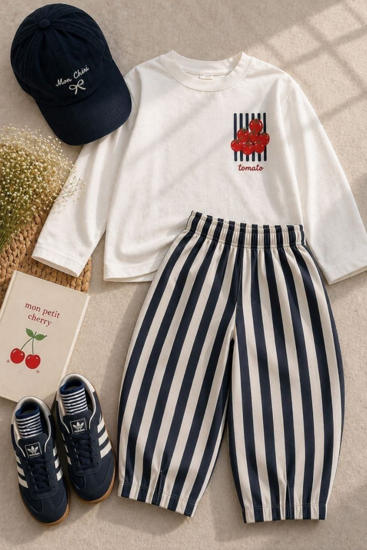 Tomato Unisex Balon Pantalonlu Takım-(2-8 yaş aralığı)