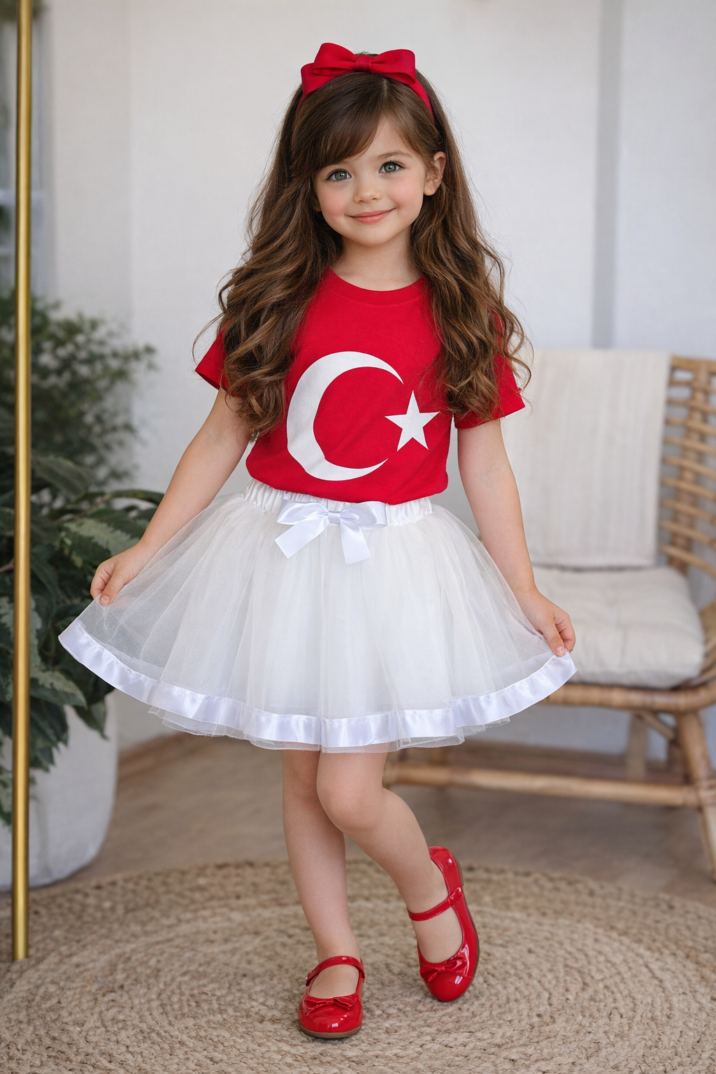 Tütü Etek - Beyaz (6-14yaş)