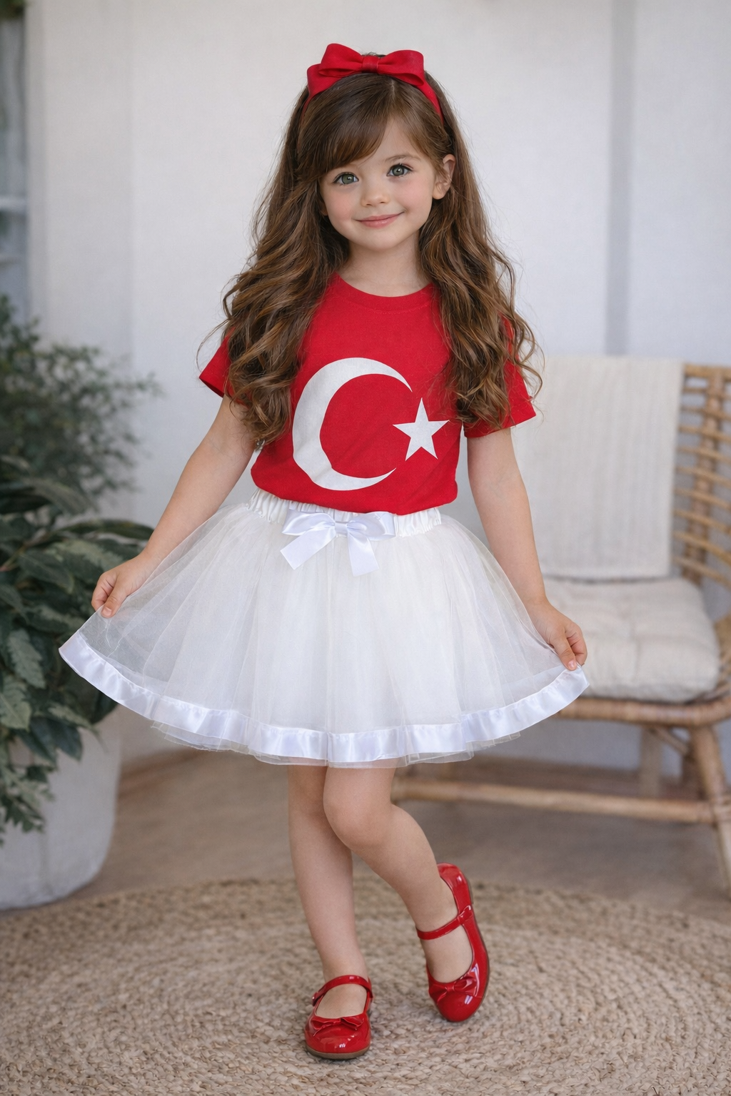 Tütü Etek - Beyaz (6-14yaş)