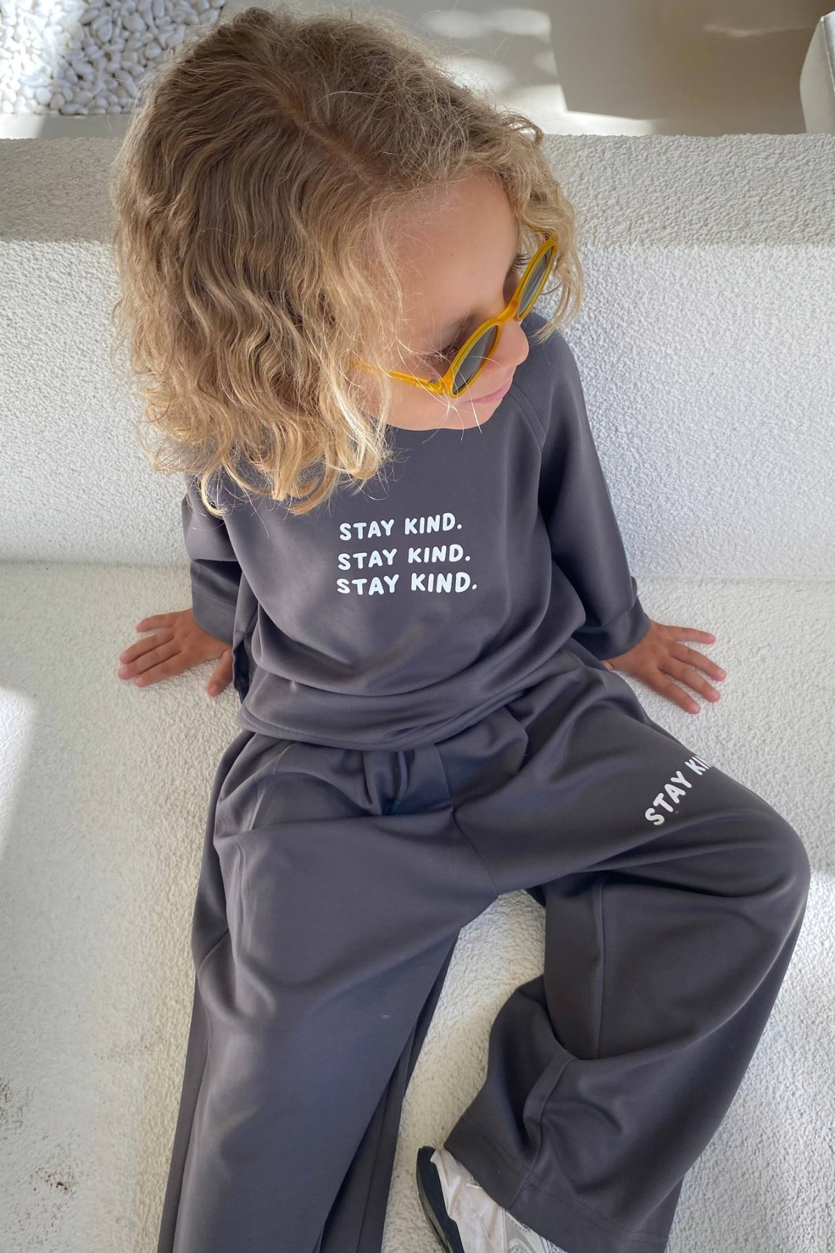 Unisex Oysho Takım- Antrasit (3-10 yaş aralığı