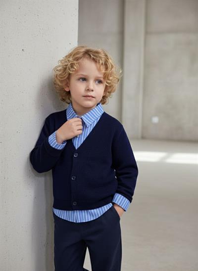  Hırka-Gömlekli 3lü Takım-Laci(2-10yaş aralığı)