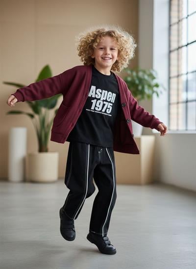  Hırkalı 3lü Takım-Bordo(3-12yaş aralığı)