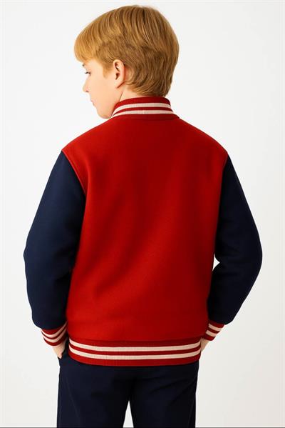  Kolej Ceket-Kırmızı (5yaş-14yaş)