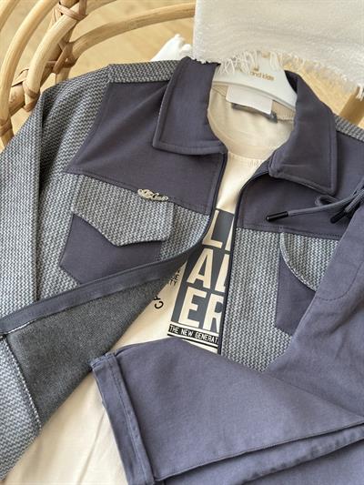  Urban Class Erkek Çocuk Ceketli 3lü Takım- Antrasit Gri (5-12 yaş aralığı)