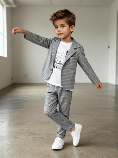 Always 3lü Takım -Gri (3-6yaş aralığı)