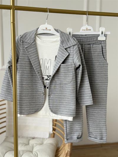 Always 3lü Takım -Gri (3-6yaş aralığı)