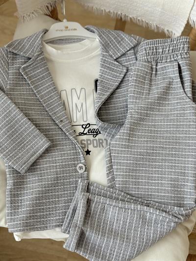 Always 3lü Takım -Gri (3-6yaş aralığı)