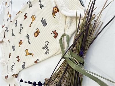 Animini Krem Erkek Body(1ay-3yaş)