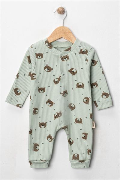 Ayıcık Yeşil Tulum (0-3 ay-6ay-9ay)