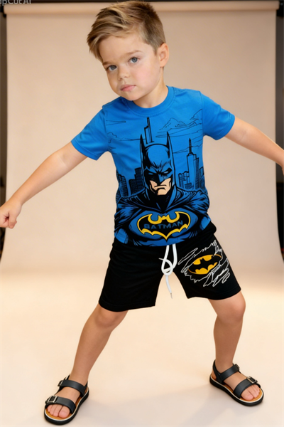 Karekterli 2 li Takım - Mavi (2-10Yaş)