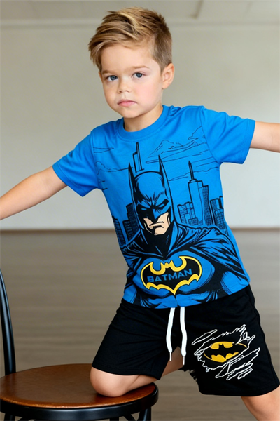 Karekterli 2 li Takım - Mavi (2-10Yaş)