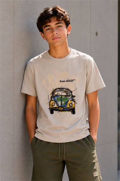 Blade Runner T-shirt - Bej (13-16 yaş aralığı)