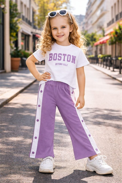 Boston Takım - Lila (3-6yaş)