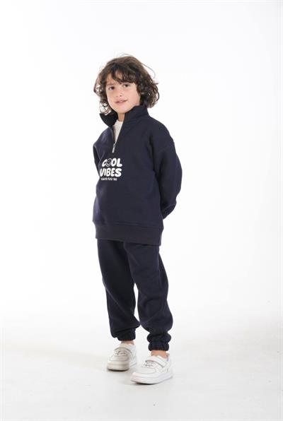 Cool Vıbes Unisex Takım-Lacivert (5yaş-14yaş)