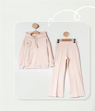 Day Rose Takım-Krem(3yaş-6yaş)