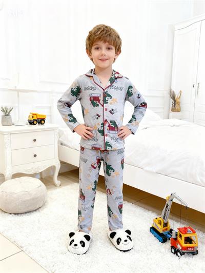 Dino Pijama Takımı  (4yaş-12yaş)
