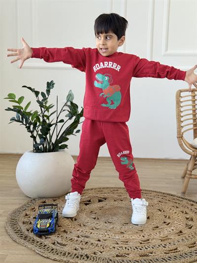 Dino Takım-Kırmızı( 2-10 yaş)