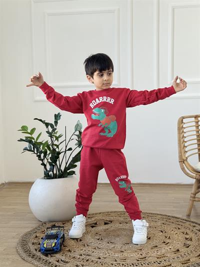Dino Takım-Kırmızı( 2-10 yaş)
