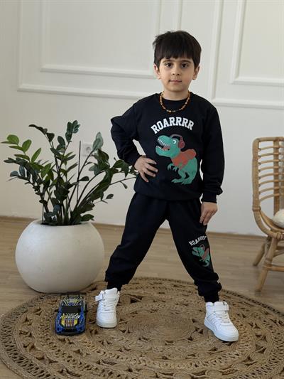 Dino Takım-Siyah(3-10 yaş)