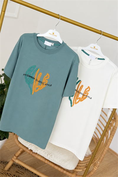 Fashionman Classic Style T-shirt - Ekru (13-16 yaş aralığı)