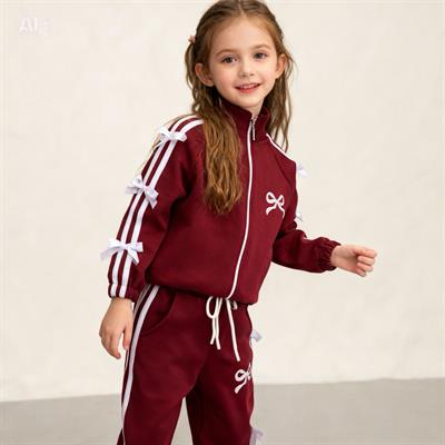 Fiyonk Detay Takım-Bordo (3yaş-10yaş)