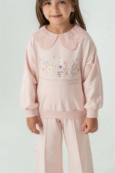 Flowers Pudra Kız Takım(4 yaş-7 yaş)