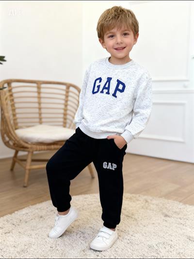 Gri-Mavi Unisex Takım (3 yaş-8 yaş)