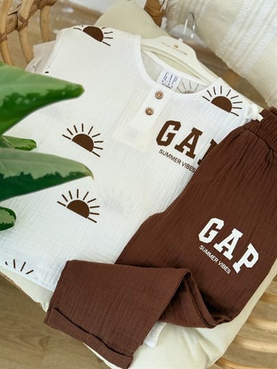 Güneş Detay 2li Müslin Takım (2-8 yaş aralığı)