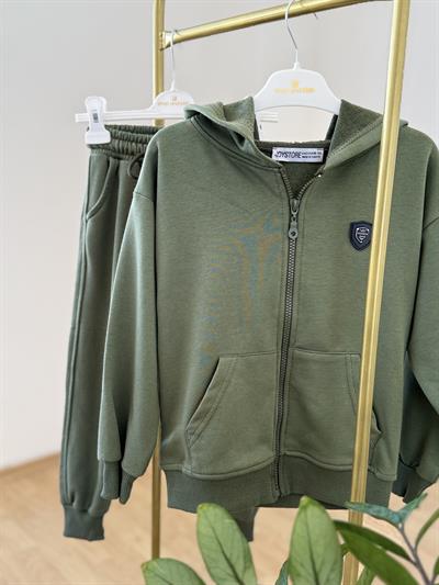 Haki Fermuarlı  Takım (3-12yaş aralığı)