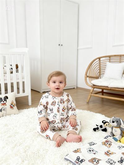 Little Dog Bebek Pijama Takım  (6-18 ay aralığı)