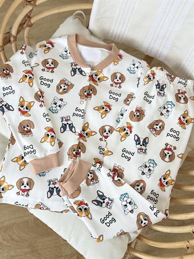Happy Dog Unisex Pijama Takım  (3-6 yaş aralığı)