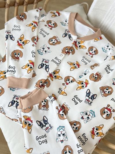 Happy Dog Unisex Pijama Takım  (3-6 yaş aralığı)