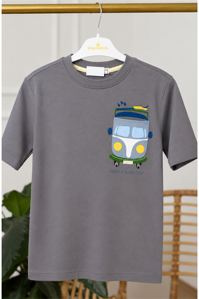 Have a Good Trip T-shirt - Antrasit (5-8yaş aralığı)