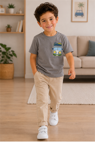 Have a Good Trip T-shirt - Antrasit (5-8yaş aralığı)