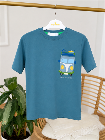 Have a Good Trip T-shirt - Mavi (5-8yaş aralığı)