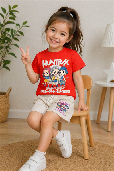 Huntrix Nar Çiçeği Takım (2-10Yaş)