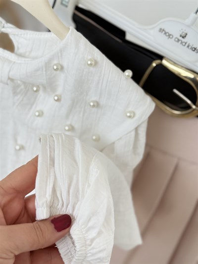 İnci Detay 3lü Takım -Bej(3-10 yaş)